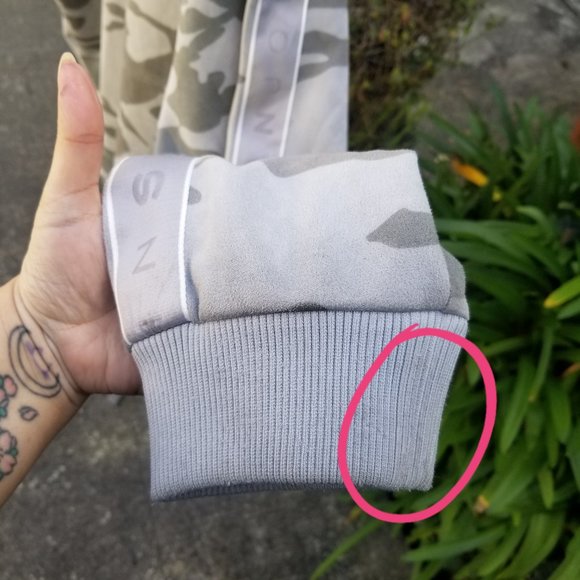 NWT Sean John Faux Suede Gray Camo Men's 3X Logo Taping Track Jacket - Picture 14 of 15